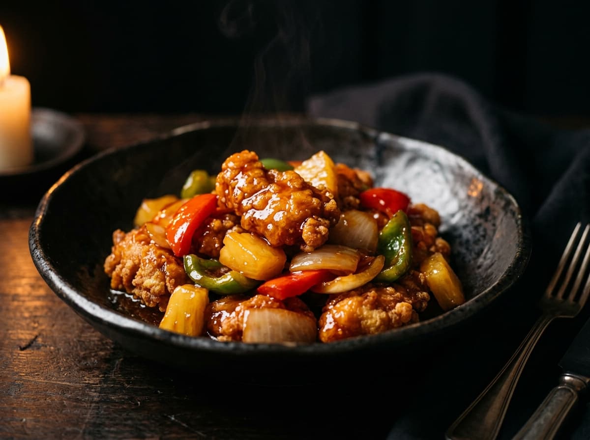 Süss-sauer Poulet